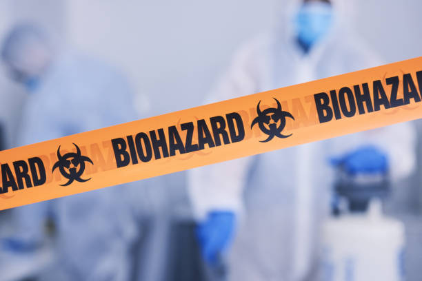 Professional Biohazard Cleanup technician working in Stanton, MO